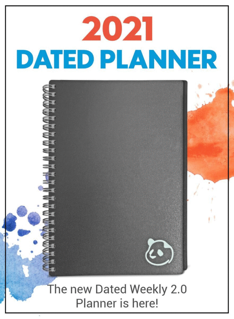 Weekly dated planner
